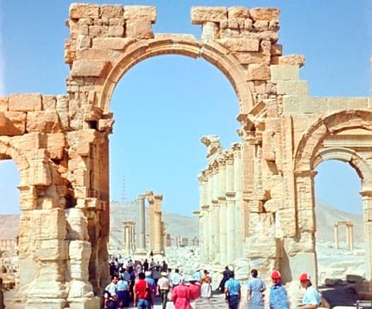 Пальмира Сирия фото