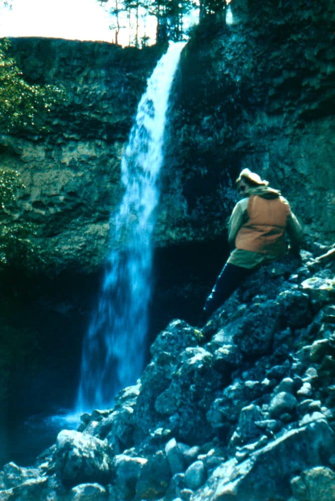 Саяны водопад