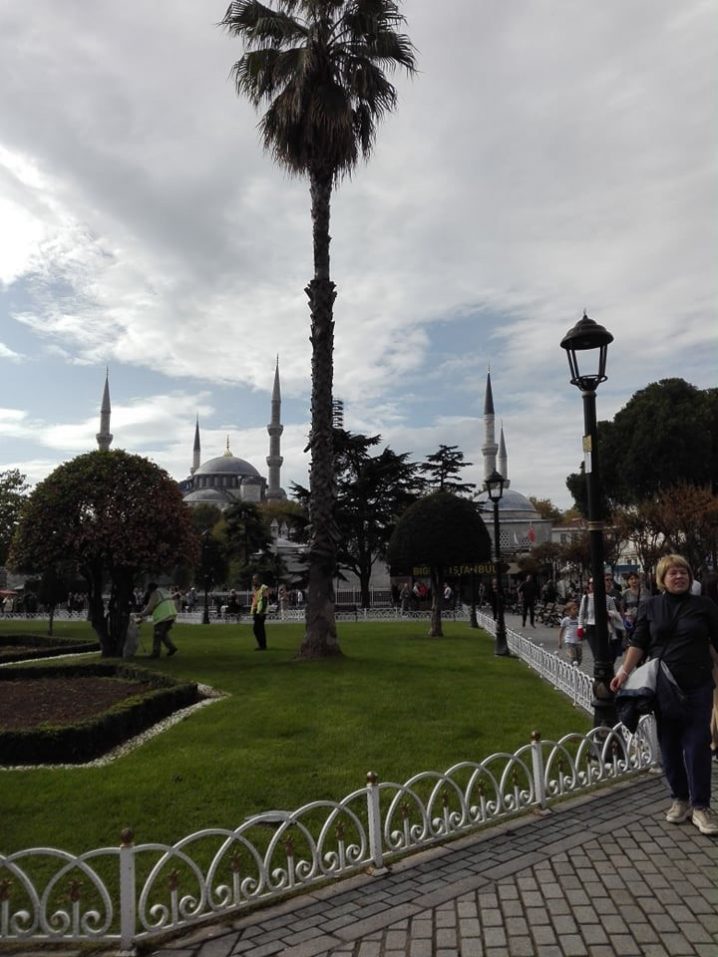 Стамбул Голубая мечеть